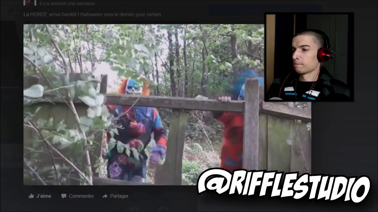LE CHEF DES CLOWNS TUEURS SUR FACEBOOK !