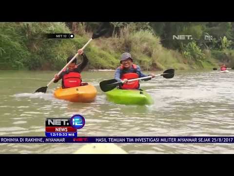Menguji Adrenalin, Menyusuri Sungai Lok Ulo Menggunakan Kayak Kano NET12