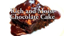 Rich and Moist Chocolate Cake Recipe - CookingWithAlia - Episode 284