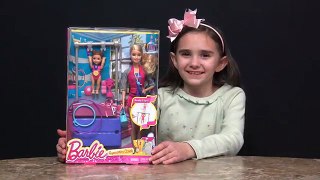 Et poupée gymnastique chaud récréation professeur jouet Barbie playset barbie chelsea unboxi
