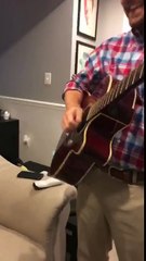 Son hears Dads guitar for the first time