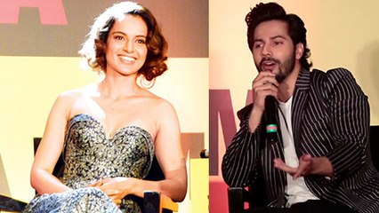 Varun Dhawan Supports Kangana Ranaut On Nepotism At Jagran Film Festival 2017