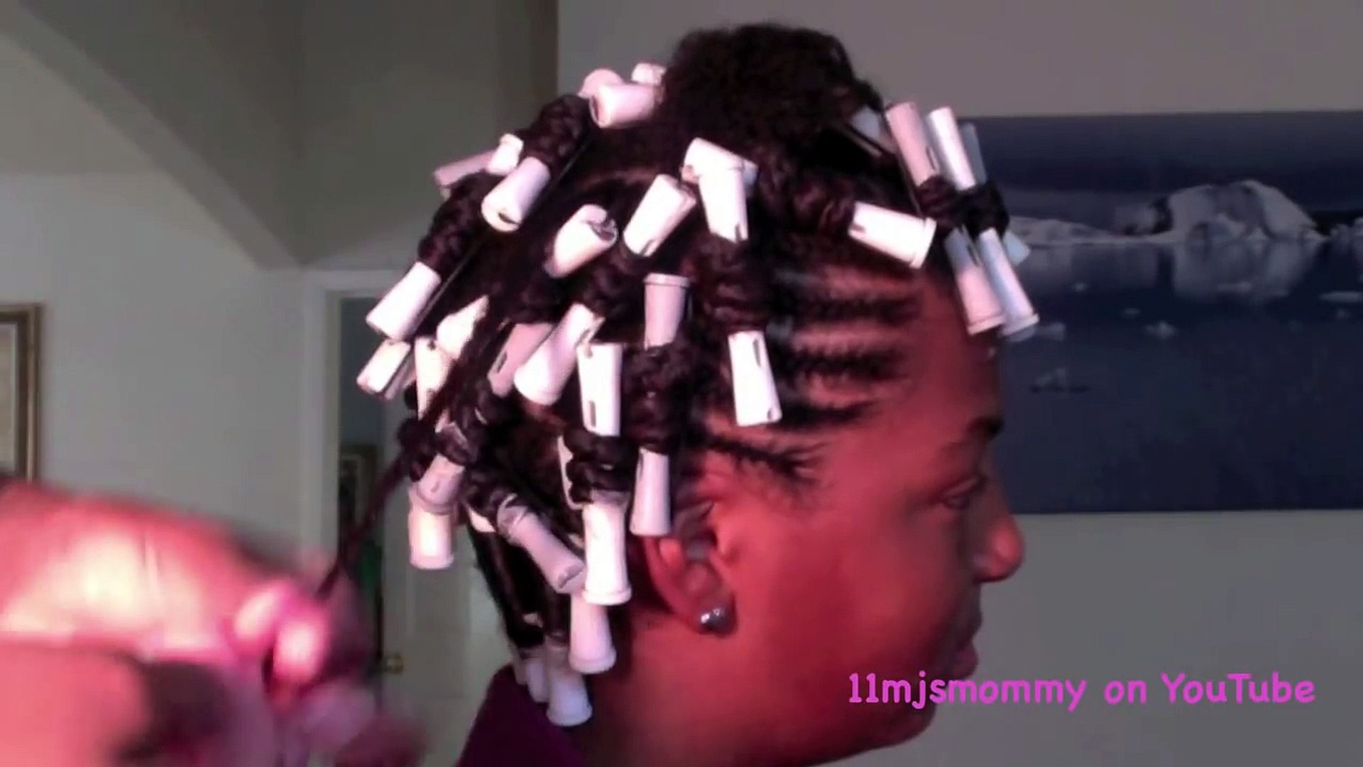Teens Transitioning Hair Two Strand Twists Cornrows Perm