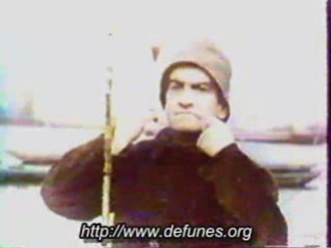 Louis De Funes Pub Volkswagen coxinelle rouge