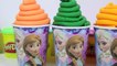 Play Doh Ice Cream Surprise Egg Icee Surprise Frozen Spongebob Disney Princess Palace Pet Cars