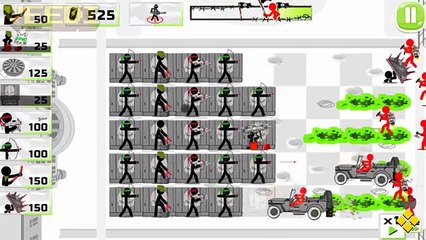 Stickman Army: The Defenders Walkthrough - Level 4-10