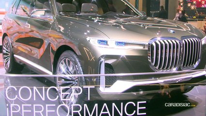 BMW X7 concept : en direct de Francfort 2017