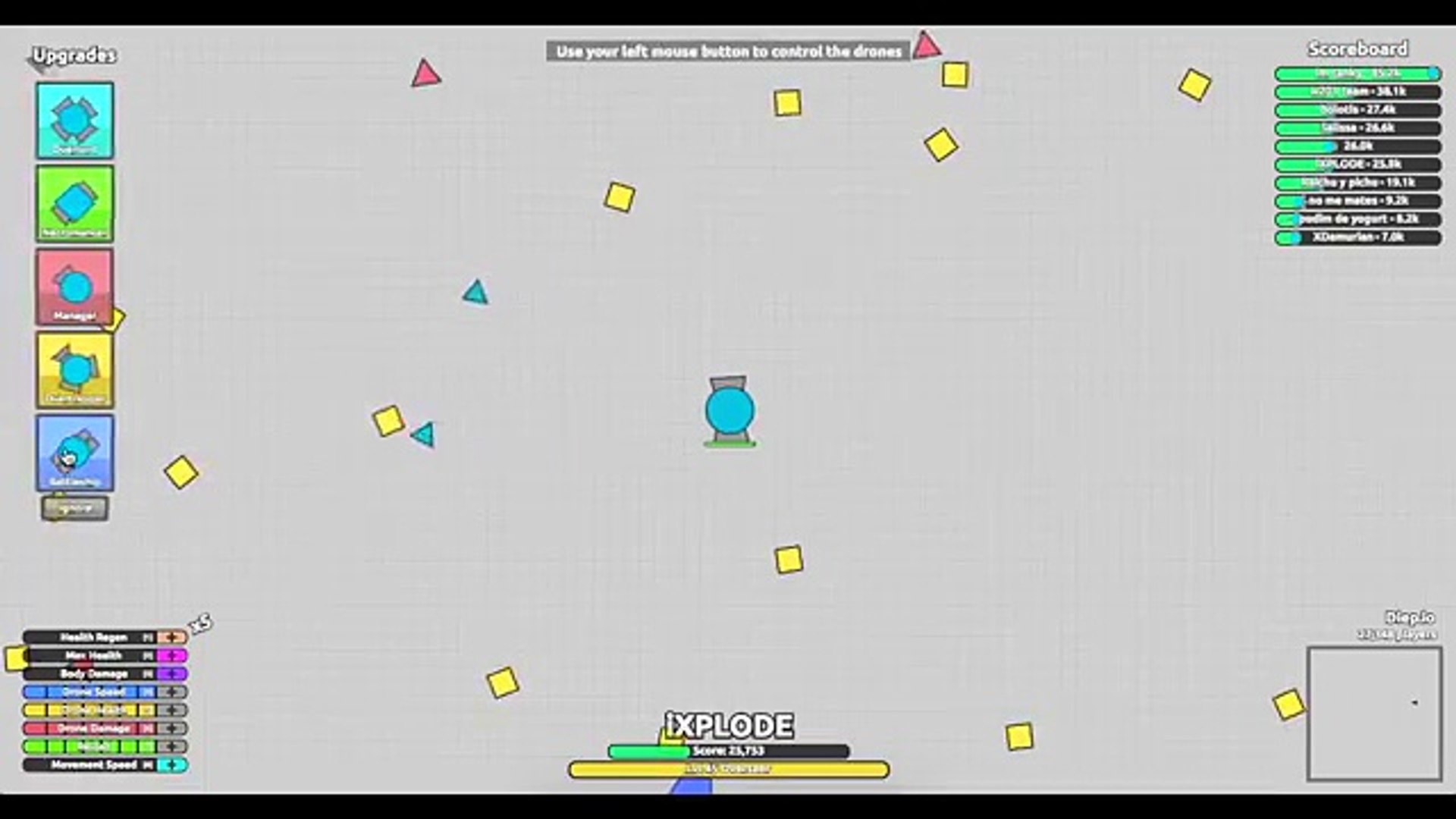 TOP 3 BEST DIEP.IO TANKS!! // Most Overpowered Builds // (Diepio