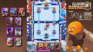 Clash Royale | How to Counter Giant Combos Balloon/Sparky/Wizard/Witch