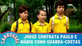 Jorge contrata Paulo e Mário como guarda-costas