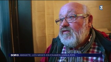 Amiante : les mises en examen annulées