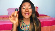 MAC FOUNDATION DUPE?! FLAWLESS SKIN ROUTINE I Black Opal Foundation   Powder