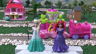 Glitzi Globes Play Doh Magic Disney Princess Ariel Frozen Magiclip Surprise Eggs Hello Kitty Train