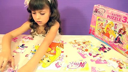 Recoger rompecabezas Winx Club la escuela hadas Winx hadas serie de dibujos animados de los 60 elementos