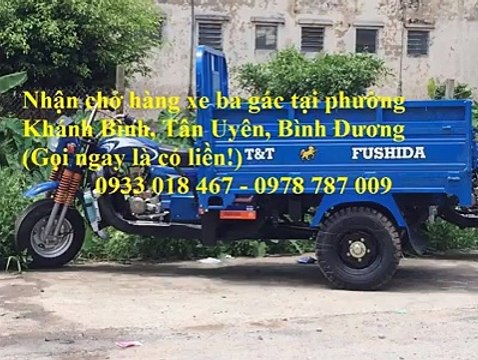Nhận chở hàng xe ba gác tại phường khánh bình, tân uyên, bình dương 0933 018 467 - 0978 787 009 - 1