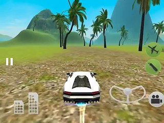 Download Video: Flying Car Driving Simulator Free - Extreme Muscle Car: Airplane Flight Pilot iOS Gameplay