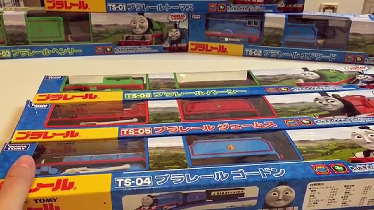 きかんしゃトーマス プラレール ブレンダムの港 ❤️ トーマス パーシー ジェームス ゴードン エドワード トビー ヒロ ベン THOMAS & FRIENDS