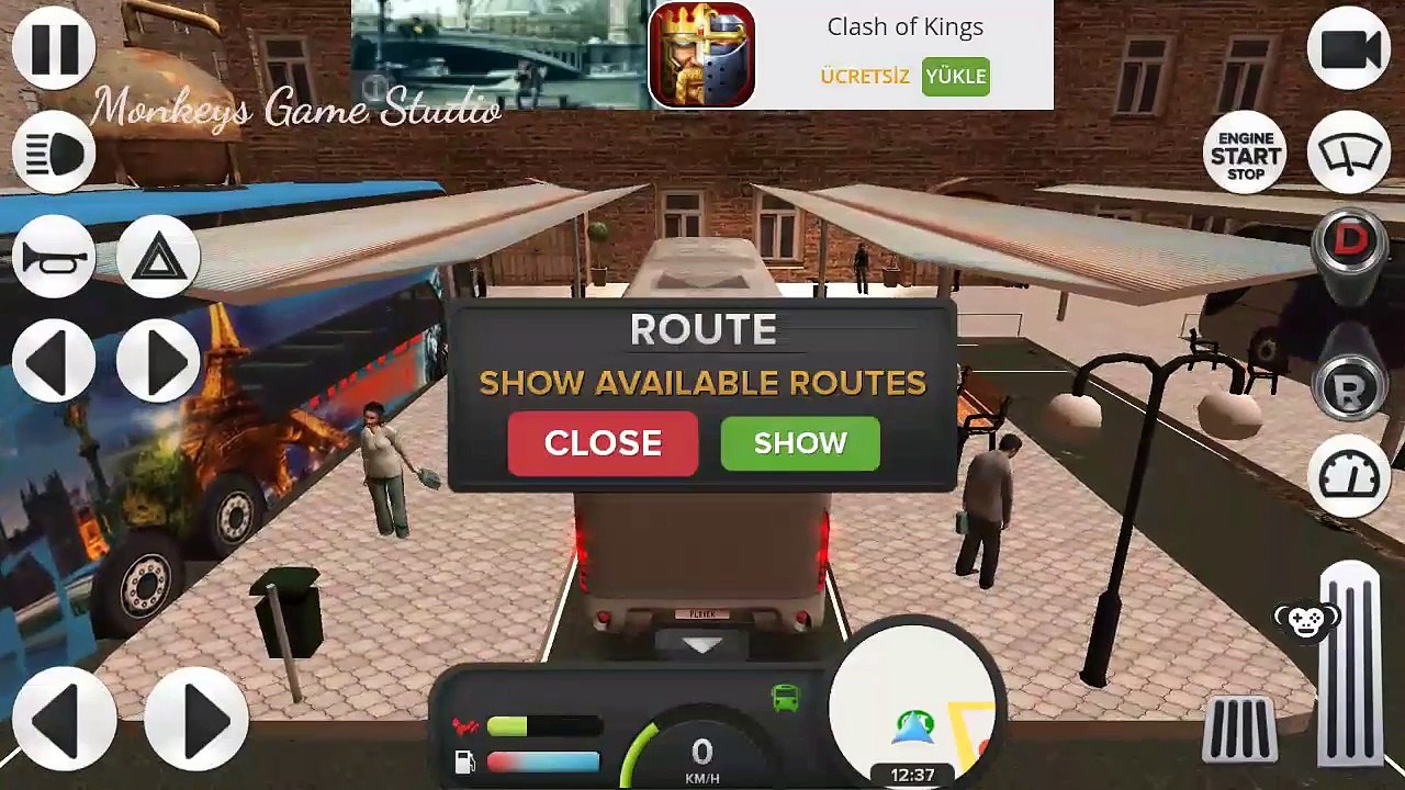 Coach Bus Simulator Android Game