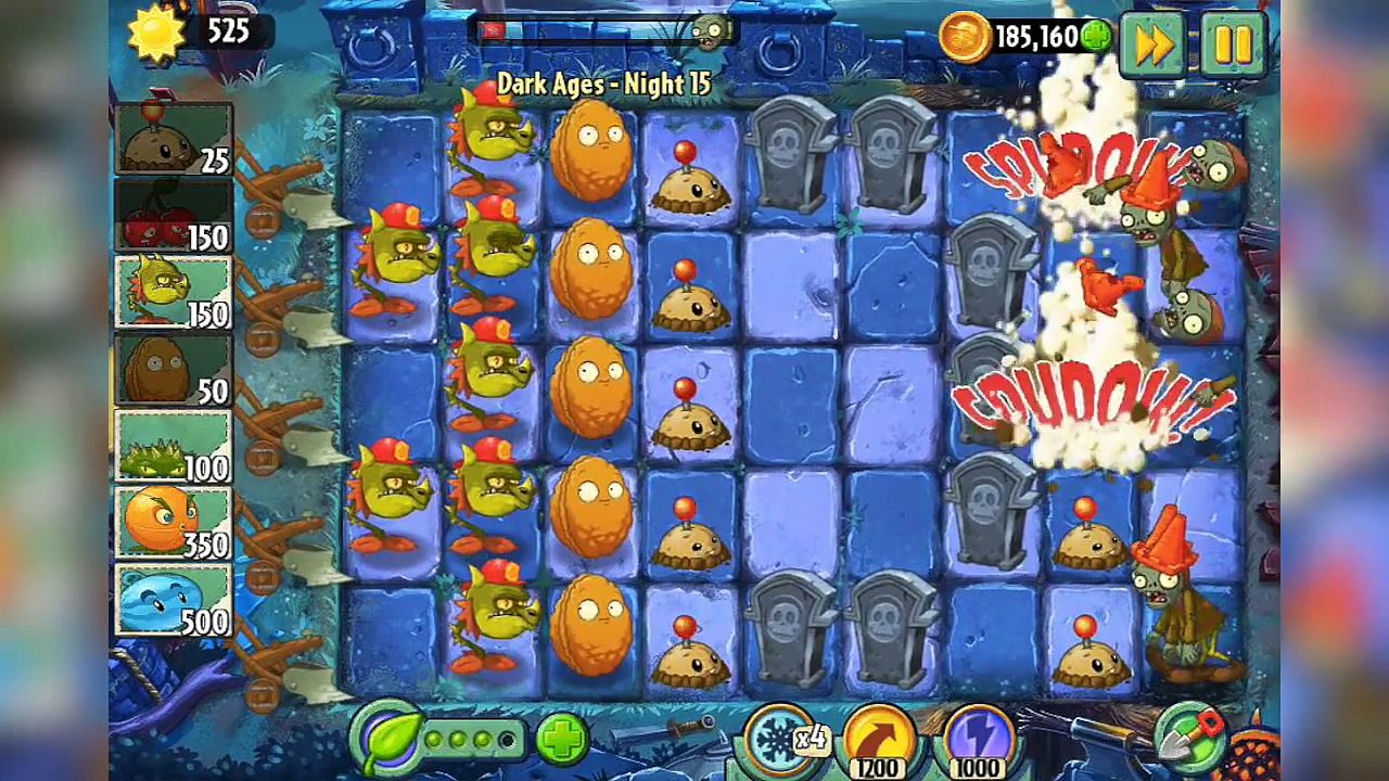 Dark Ages Night 15 - Plants vs Zombies 2 Its About Time
