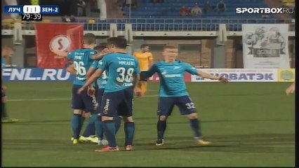 1-1 Ilya Zuyev Goal Russia  1. Division - 16.09.2017 Luch-Energiya 1-1 Zenit-2