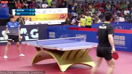MIZUTANI Jun vs FAN Zhendong FULL MATCH HD Asian Cup 2017