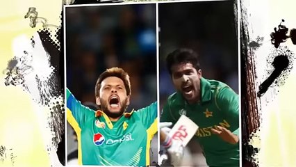 (9) Shahid Afridi and Misbah ul Haq Rikshaw Round in Pakistan vs World XI 3rd T20 2017