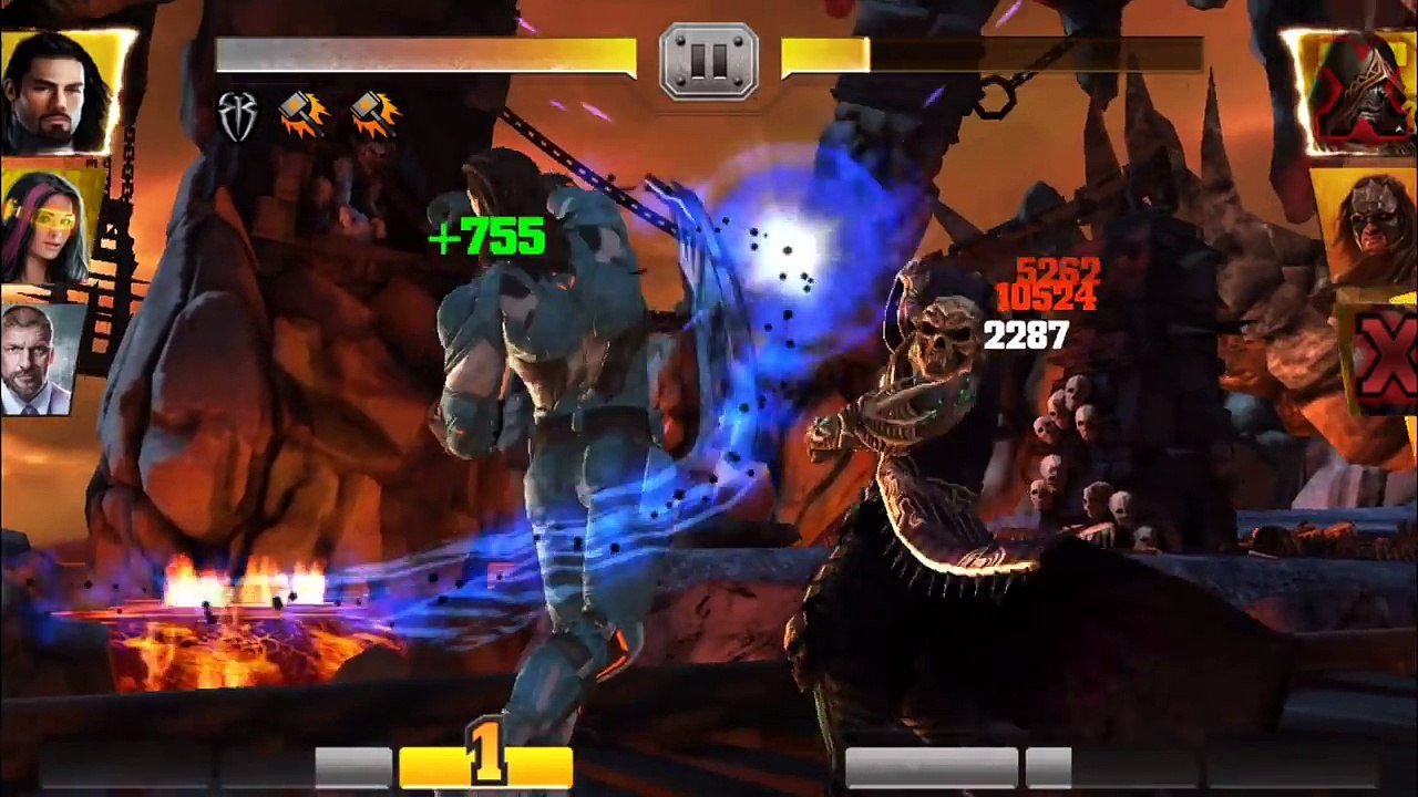 WWE Immortals - Maxed Out Evolved Roman Reigns Gameplay