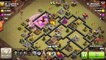 TH8 GVH (Golem+Valkyries+Hogs) - Clash of Clans War Attack Strategy