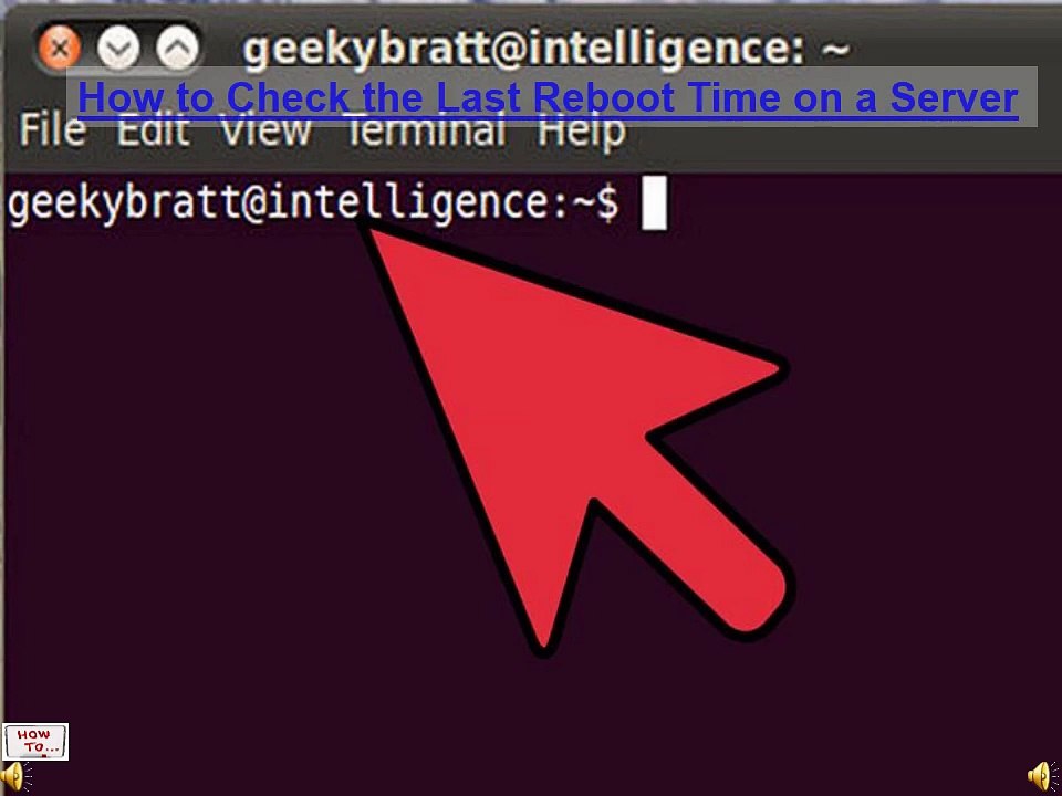 how-to-check-the-last-reboot-time-on-a-server-youtube-video-dailymotion