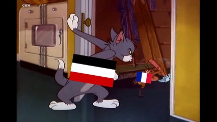 Tom and Jerry WW1 Meme - The Western Front in a nutshell