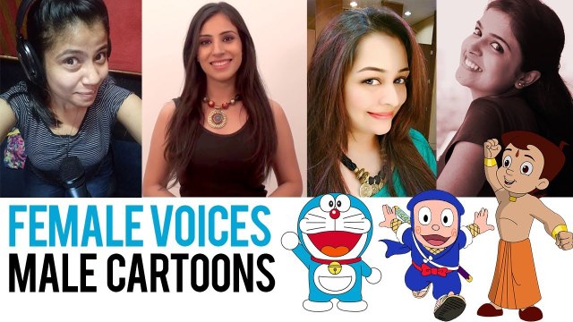 MEET FEMALE VOICES BEHIND THE MALE CARTOONS
