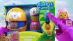 Learn Colors and Sizes Tayo Little Bus Playset Bubble Guppies Surprise Eggs Stacking Nesting Cups