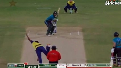 Fakhar Zaman Amazing Six To Thisara Parera