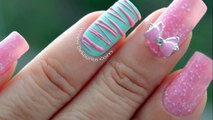 Decoracion de uñas caramelo - Sugar spun nail art