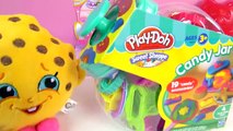 Playdoh Candy Jar Faux Cookies Gummy Bears Candy Lolly Pop Maker Playset - Cookieswirlc