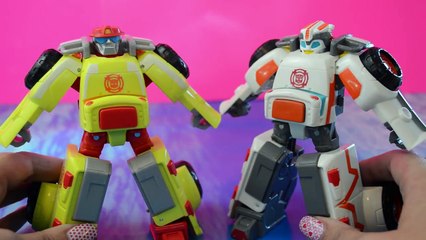 Download Video: Rescue Bots toys Doc Bot MEDIX! Transformers toy videos for kids unboxing 2016 Playskool Heroes