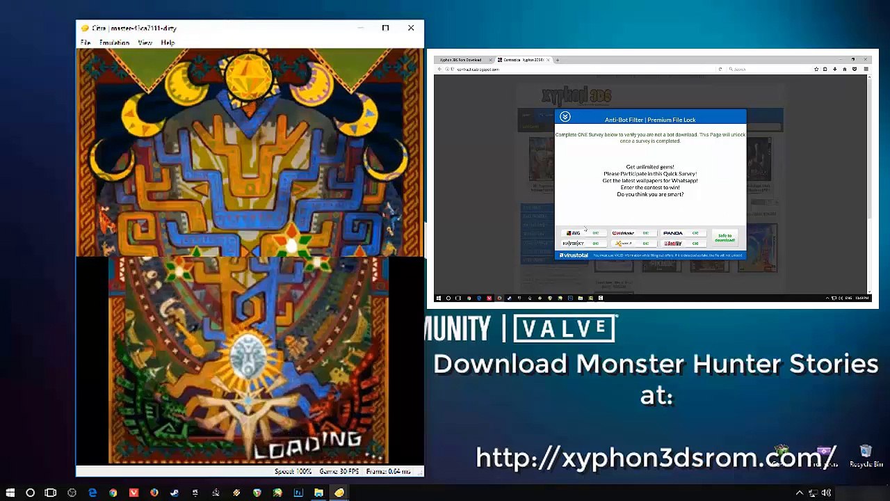 How to play Monster Hunter Stories on PC (Download Link ) Full Game + Citra Edge