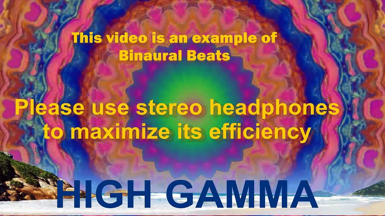Binaural Beats: High Mental Activity | Gamma Waves, Binaural Beats for Intelligence