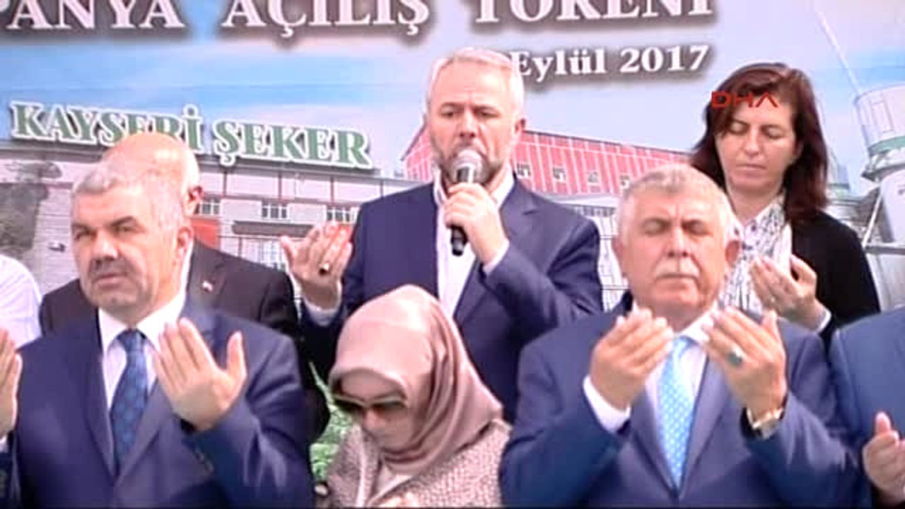 Kayseri Gıda Tarım ve Hayvancılık Bakanı Fakıbaba ve Çevre ve Şehircilik Bakanı Özhaseki Kayseri'de...