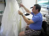 Wedding Gown Alterations - Adding a Bustle to a Wedding Dress