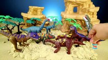 Dinosaurs Action Dino Figures Toys For Kids - Learn Dinosaur Names