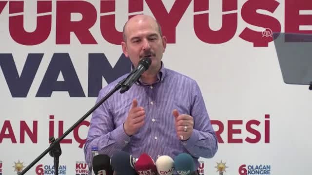Soylu, Partisinin Maçka İlçe Kongresine Katıldı