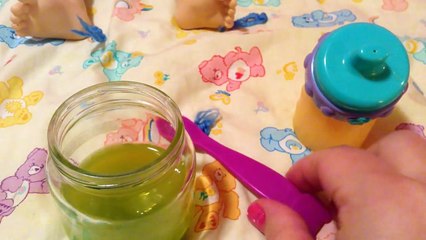 Baby Alive Babys Got New Teeth Doll Talias Feeding and Changing