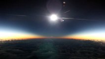 Uçakta Güneşin tutulmasına rastlamak-Alaska Airlines Solar Eclipse Flight