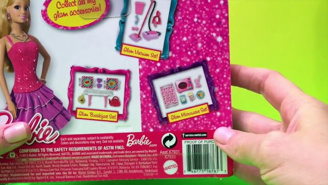 Barbie Glam Breakfast Set: Accessory Pack Assortment Play Food and Dishes by Barbie Doll Mattel Toy