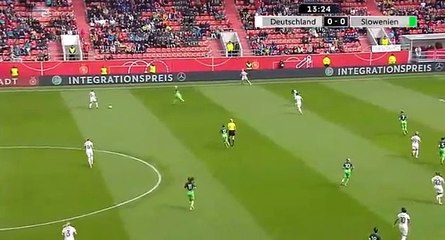 Svenja Huth  Goal HD - Germany W 1-0 Slovenia W 16.09.2017 World Cup Women - Qualification - Second stage