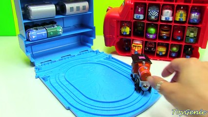 Chuggington Trains Wooden Trains in Thomas Tote a Train Playbox Storage
