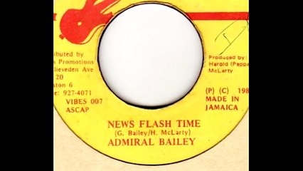 Admiral Bailey - News Flash Time