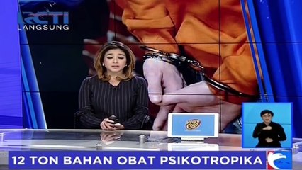 Wow! Polisi Temukan 12 Ton Obat Berbahan Psikotropika saat Geledah Gudang di Bintan