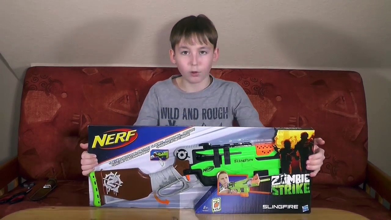 Nerf SlingFire Unboxing [deutsch]